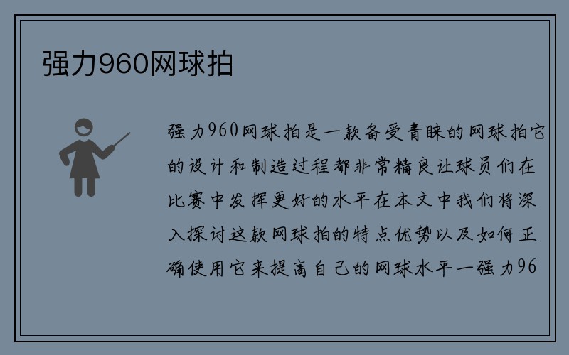 强力960网球拍